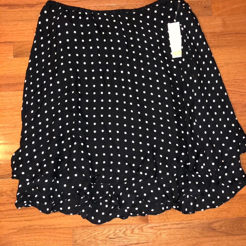 Polka dot skirt